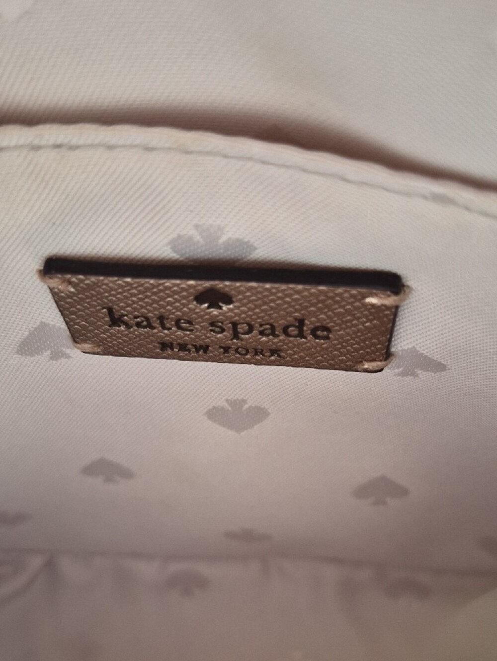 kate spade Metallic Gold Crossbody Camera Bag - Picture 3 of 4